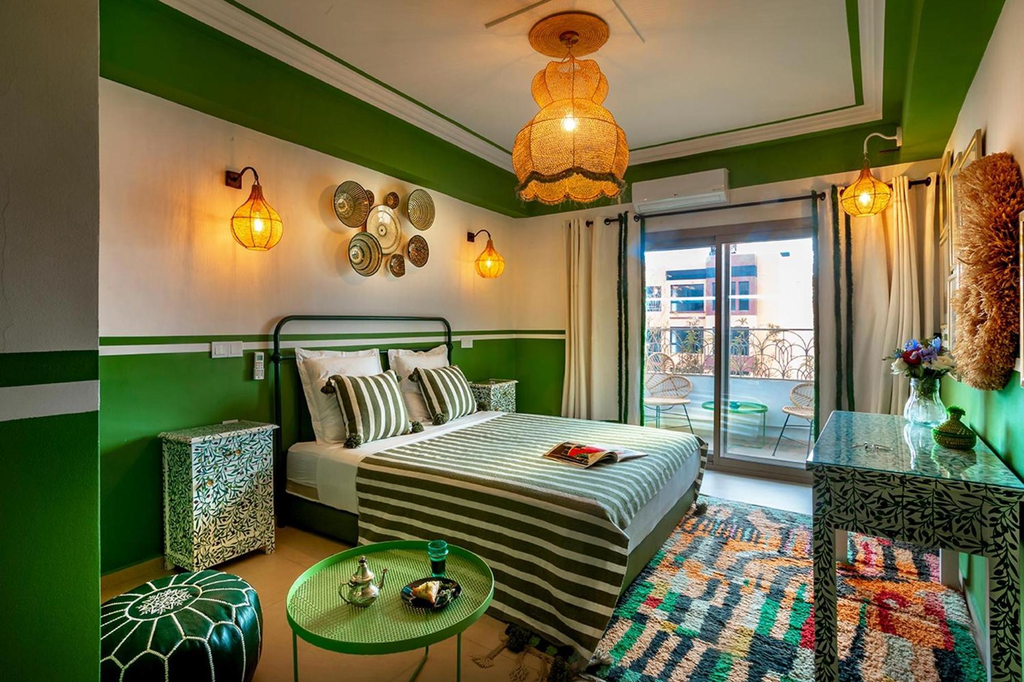 马拉喀什Les Tanneurs Penthouse Marrakech公寓 外观 照片