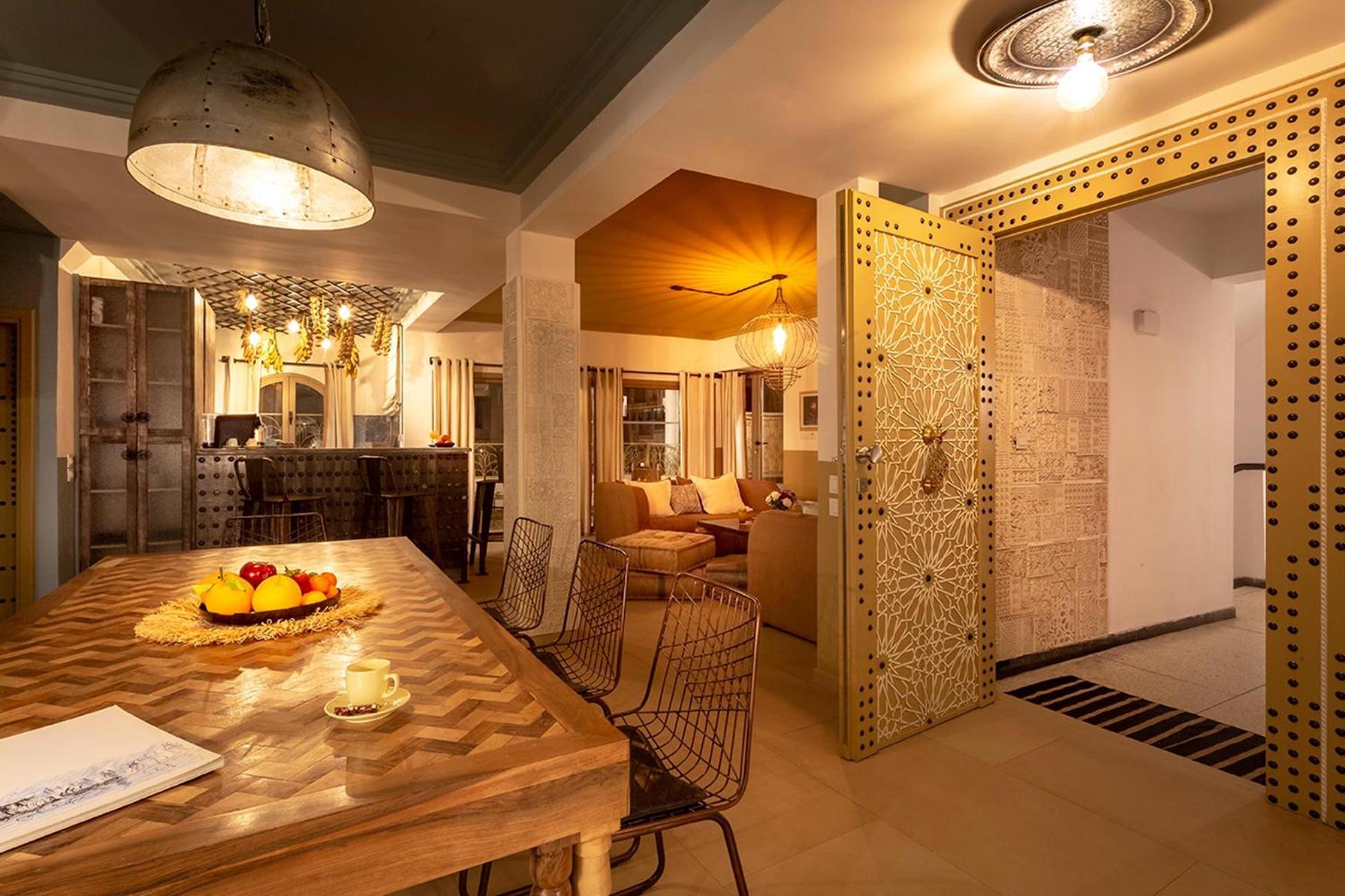马拉喀什Les Tanneurs Penthouse Marrakech公寓 外观 照片