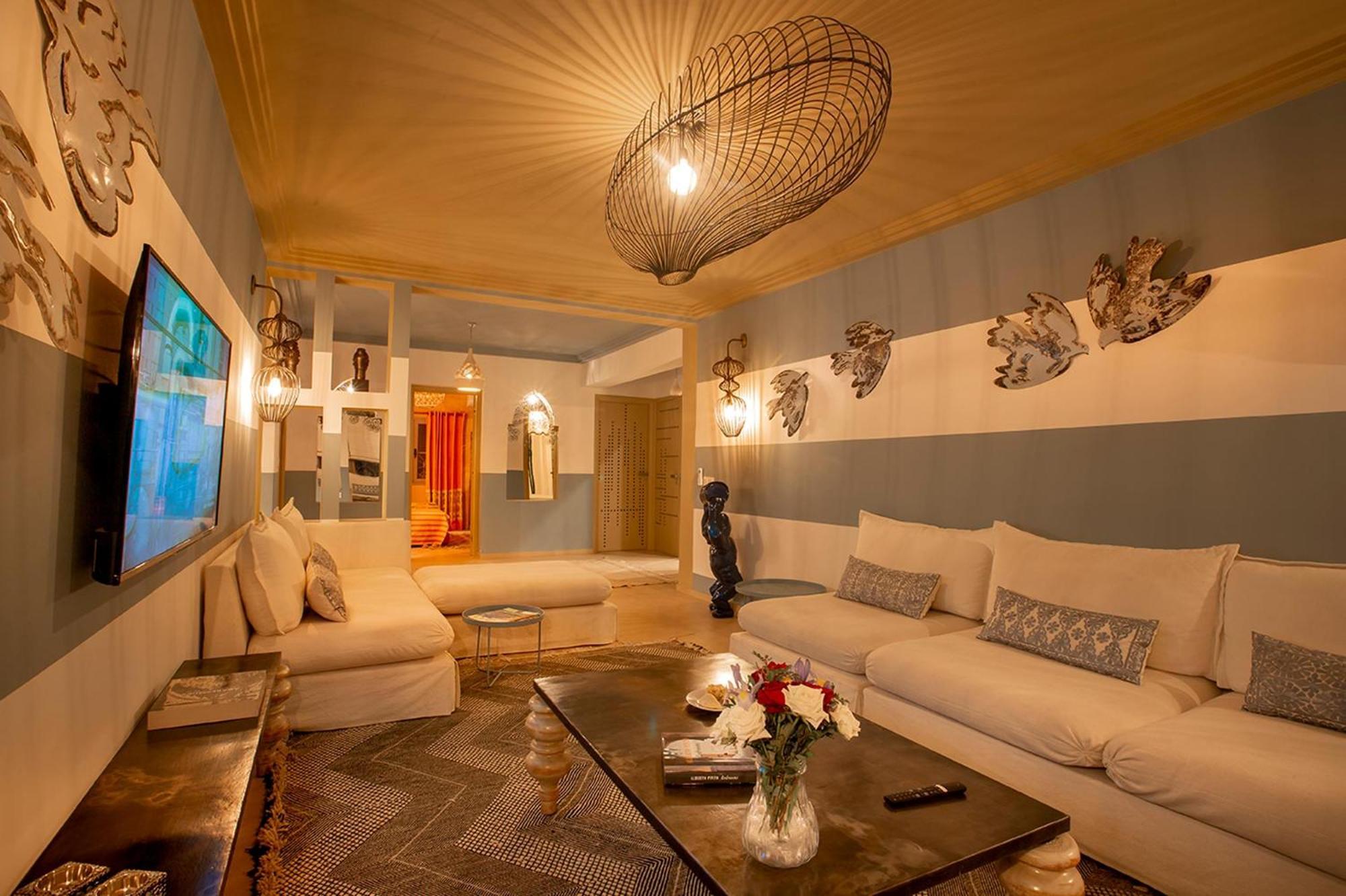 马拉喀什Les Tanneurs Penthouse Marrakech公寓 外观 照片