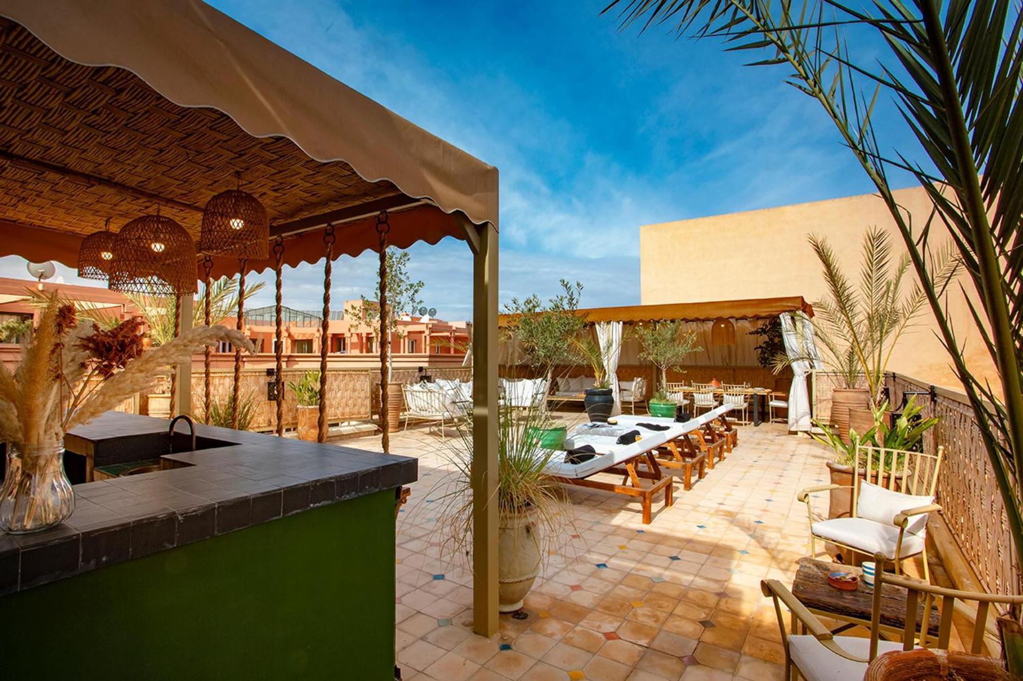 马拉喀什Les Tanneurs Penthouse Marrakech公寓 外观 照片