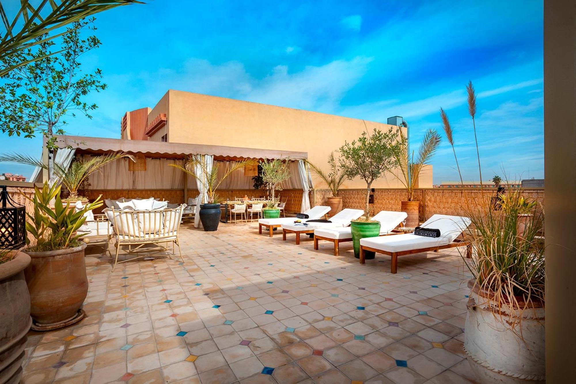 马拉喀什Les Tanneurs Penthouse Marrakech公寓 外观 照片