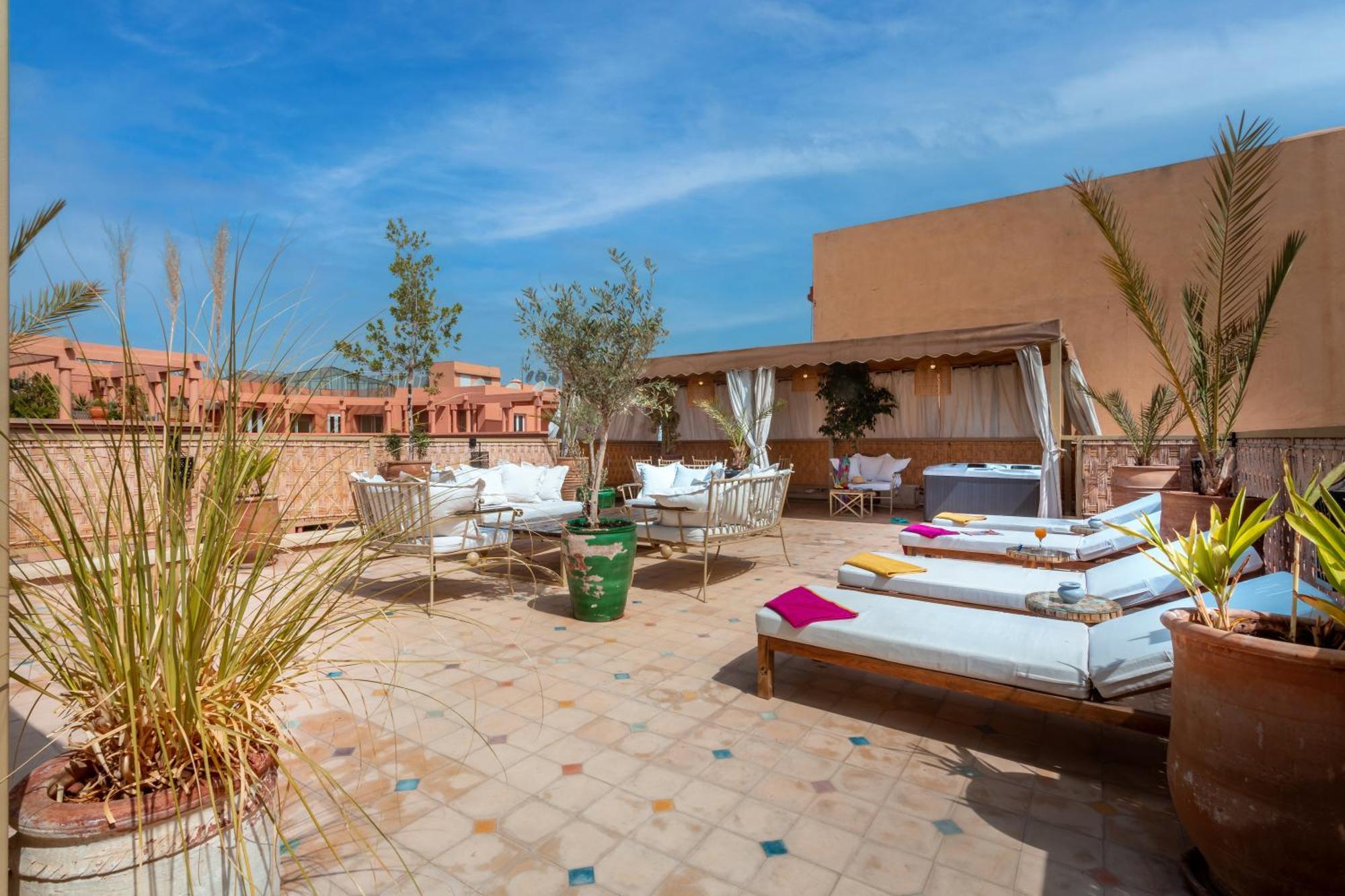马拉喀什Les Tanneurs Penthouse Marrakech公寓 外观 照片