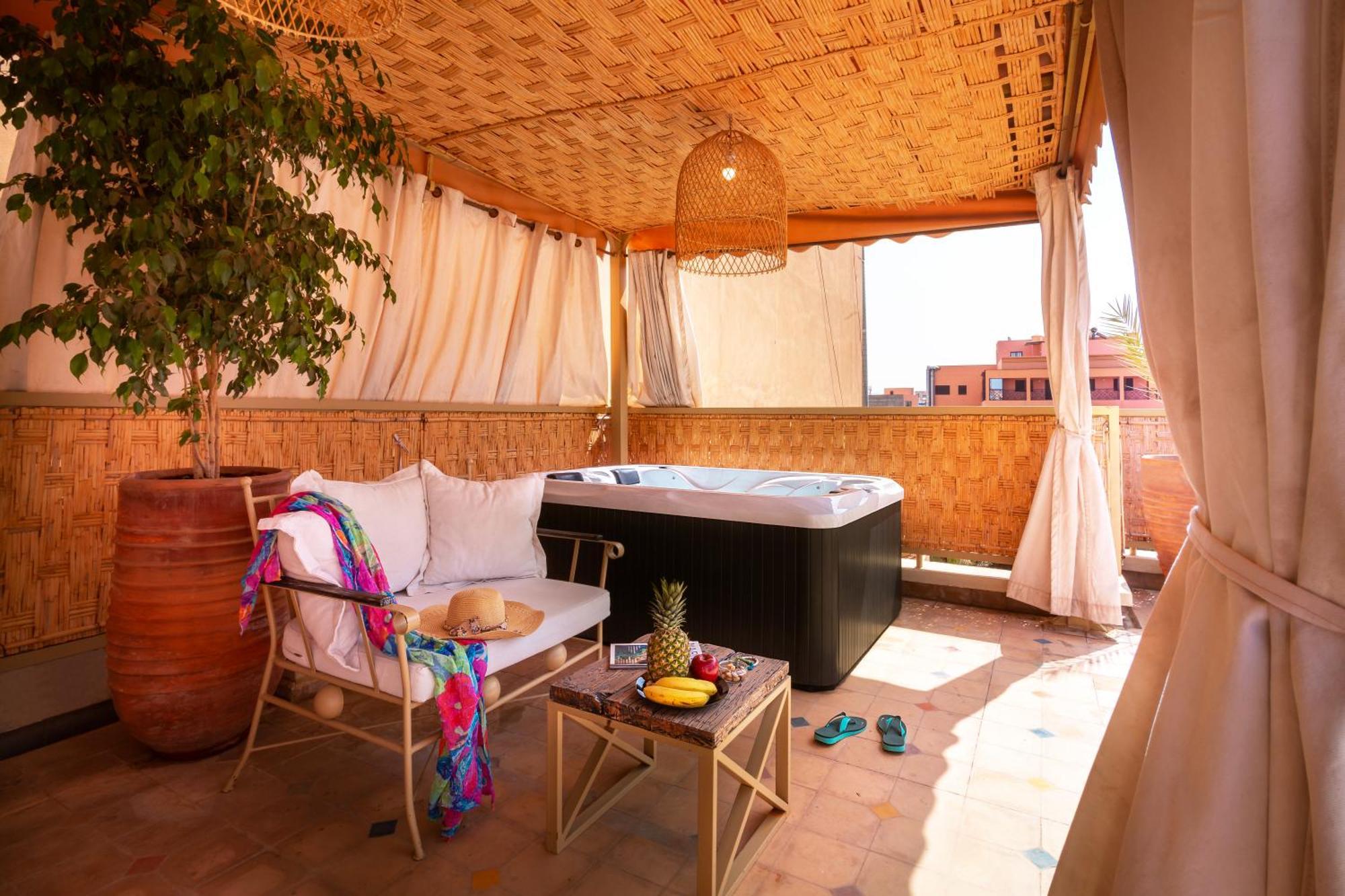 马拉喀什Les Tanneurs Penthouse Marrakech公寓 外观 照片