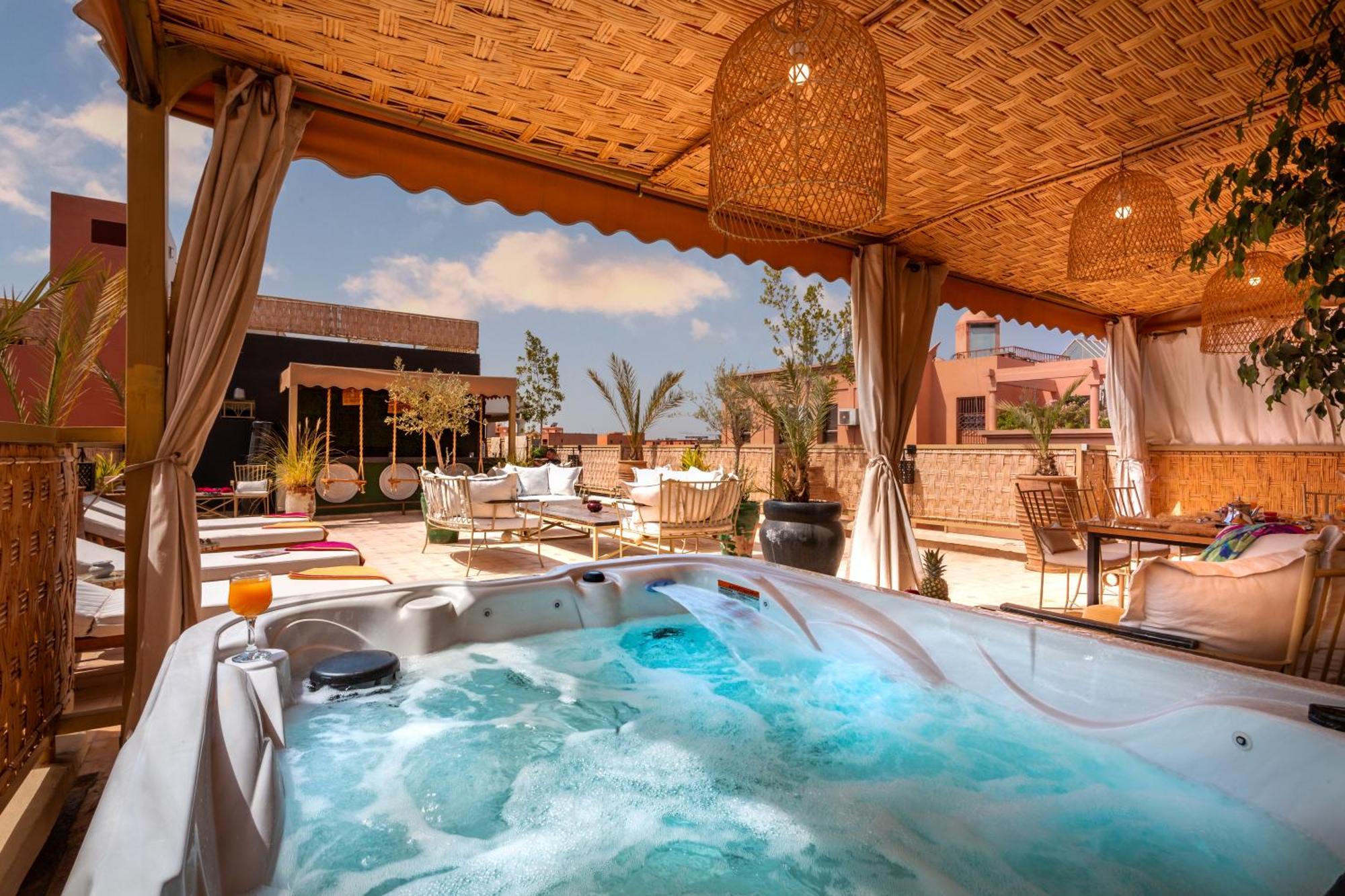 马拉喀什Les Tanneurs Penthouse Marrakech公寓 外观 照片