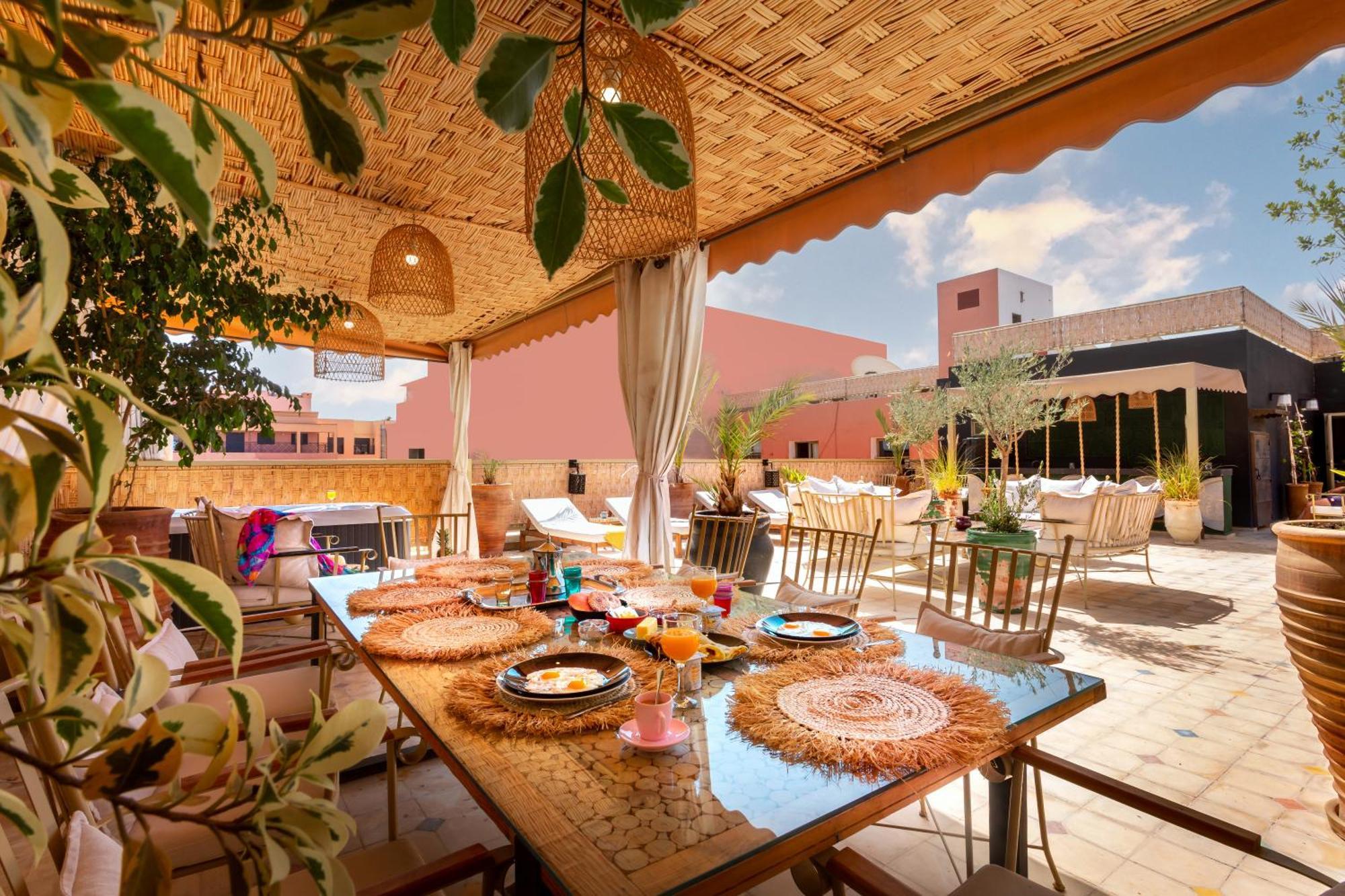 马拉喀什Les Tanneurs Penthouse Marrakech公寓 外观 照片